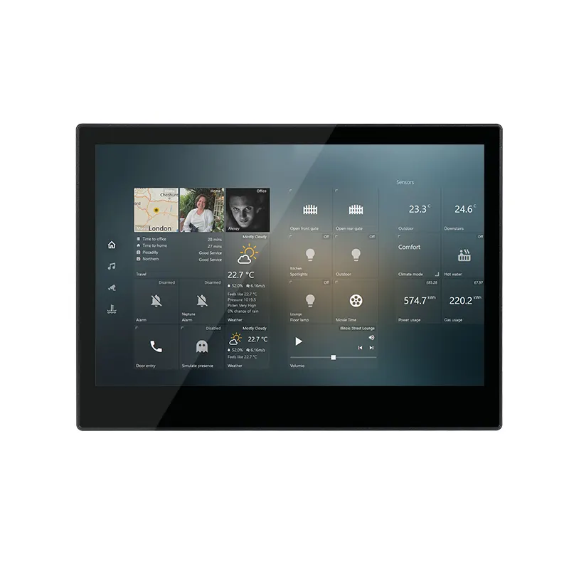 Terbaru 2024 dijual IP 10 inci Tuya & WIFI Tablet pintar Video pintu telepon sistem interkom untuk Apartemen Vila bangunan