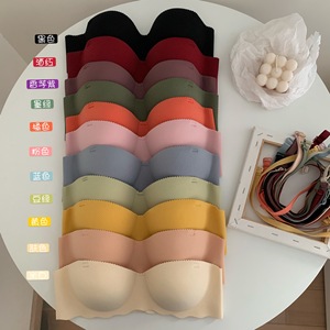 <span class=keywords><strong>Soutien</strong></span>-<span class=keywords><strong>gorge</strong></span> push-up 3D sans armatures pour jeunes filles, fin et confortable, sans coutures, une pièce - Product Image 6