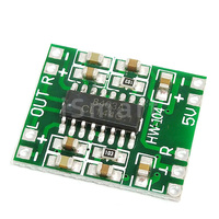 Carte d'amplificateur numérique super mini PAM8403 2 * 3W Classe D numérique 2,5V à 5V Carte d'amplificateur de puissance efficace