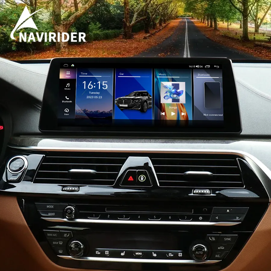 เครื่องเล่นมัลติมีเดียระบบแอนดรอยด์13 8 + 256GB CarPlay สำหรับ BMW 6ชุด F06 F13 F12 2011-2018 GPS เครื่องเล่นมัลติมีเดียในรถยนต์