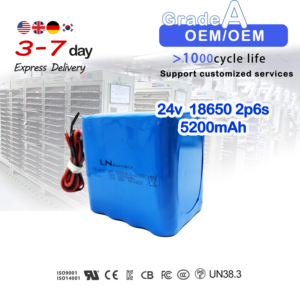 Paquete de Baterías de Litio Recargables de Polímero de Iones de Litio 18650 2P6S 24V 5200mAh para Aspiradora Inalámbrica Inteligente - Product Image 1