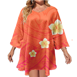 <span class=keywords><strong>Chemisiers</strong></span> pour femmes Grande taille Chemises hawaïennes en gros <span class=keywords><strong>Chemisiers</strong></span> à motifs de <span class=keywords><strong>fleurs</strong></span> Polynésiens <span class=keywords><strong>Chemisiers</strong></span> pour femmes Chemises de plage - Product Image 5