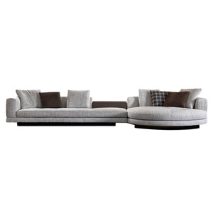 Linen Fabric Modular <strong>Sofa</strong> <strong>Sectional</strong> Living Room <strong>Sectional</strong> <strong>Sofas</strong> <strong>Cama</strong> - Product Image 1