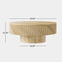 Table basse multifonctionnelle durable de style scandinave moderne pour salon, rangement en bois, design intelligent, meubles d'appartement