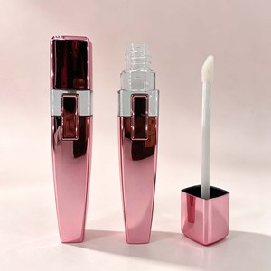 Tubo Metálico Vacío para Brillo Labial, Envase Cosmético con Forma Única y Aplicador Suave, Logotipo Personalizado para Empaque de Brillo Labial - Product Image 1