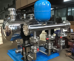 Ensemble de pompes à eau industrielles à haute pression en acier inoxydable, à économie d'énergie, sans surpression négative, équipement d'alimentation en eau de haute qualité - Product Image 2