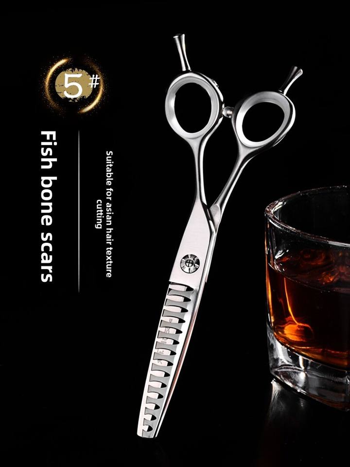 Volume Scissors Haircut Seamless Toothed Scissors Reduce Hair Volume 20%50% Thinning ...