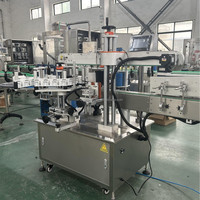 Machine automatique de bouchage et d'étiquetage de bouteilles en verre de whisky spiritueux à 4 têtes pour 250ml 500ml 750ml 1000ml