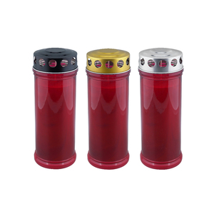 Elegant Cemetery Lamps Grave Blessing Pillar <b>Candles</b> for Formal Memorial Services - Product Image 5