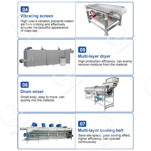 เครื่องผลิตสายการผลิตอาหารสัตว์เลี้ยงสำหรับแมวปลาสุนัขแห้งขนาดใหญ่ในมหาสมุทร - Product Image 4