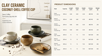 Großhandel Eiförmige Luxus-Keramik-Kaffeetasse im Retro-Nordic-Stil mit Henkel für Zuhause, Büro, Café, Geschenkset