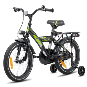Bicicleta JOYKIE HILAND <span class=keywords><strong>de</strong></span> una sola velocidad <span class=keywords><strong>de</strong></span> 16 pulgadas, elegante, sencilla, para niños y niñas, con luces delanteras y traseras, bicicleta para niños - Product Image 3