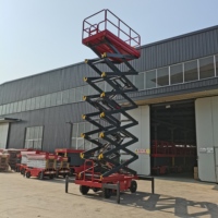Nouvelle table élévatrice à ciseaux hydraulique mobile d'extérieur, capacité de charge de 500 à 1000 kg, plateforme de travail en hauteur, type remorque, élévateur à ciseaux