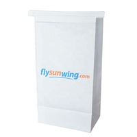Sacs de nettoyage jetables en papier kraft KM pour avion Sacs personnels de voyage pour le vomi et le mal de l'air pour l'emballage