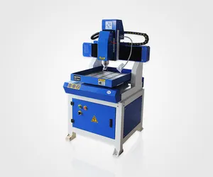 CNC Router 3 Axis Work Centers Metal Rotary Milling Machine With Table Moving 4040 6060