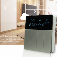 Termostato Inteligente Tuya Wi-Fi con Control Remoto por Aplicación, Panel de Control de Temperatura para Calefacción Eléctrica/Agua/Gas, 95-240V 16A/3A, Venta al Por Mayor