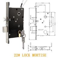 Sistema de software de gestión hotelera Control DE ACCESO Tarjetas de proximidad RFID Cerradura de puerta de hardware de hotel