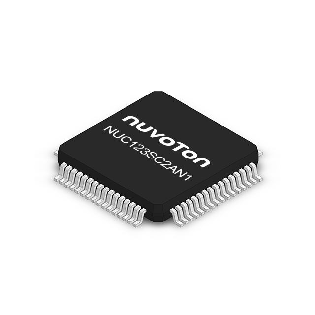 NUC123SC2AN1 IC MCU 32BIT 36KB FLASH 64LQFP Microcontroller Integrated Circuit