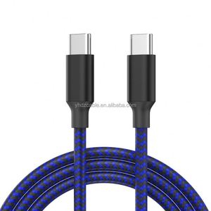 <b>USB</b> <b>C</b> to <b>USB</b> <b>C</b> Cable 1M 2M 3M 60W Type <b>C</b> Nylon Braided Charger Cord Fast Charging for iPhone 17 16 15 iPad MacBook CarPlay - Product Image 2