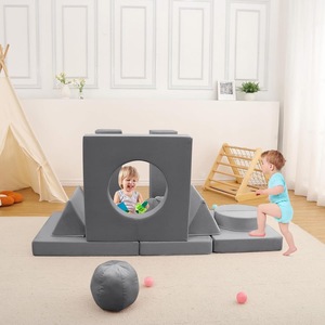 Ensemble de blocs <span class=keywords><strong>d</strong></span>'escalade souples en mousse pour la vente en gros en usine, équipement de jeu sensoriel pour bébés, canapé en mousse pour l'intérieur et l'extérieur, idéal pour les enfants <span class=keywords><strong>d</strong></span>'âge préscolaire - Product Image 5