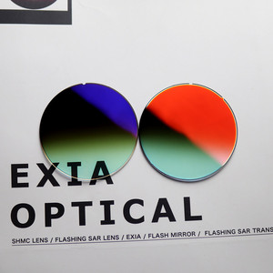 EXIA A63 lunettes de soleil de <span class=keywords><strong>marque</strong></span> UV400 à Base plate courbe 0 Flash miroir <span class=keywords><strong>lentille</strong></span> rouge - Product Image 5