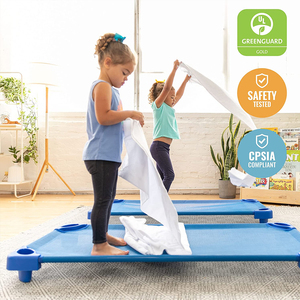 <span class=keywords><strong>Montessori</strong></span> impilabili asilo nido culle per bambini con lenzuola materassino per bambini letto per la scuola materna per dormire prescolari culle - Product Image 4