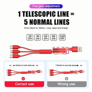 High Quality Type C Charger Cable <b>Micro</b> 8Pin Data Cable <b>USB</b>-C Power <b>Adapter</b> Cable for All Phones - Product Image 3
