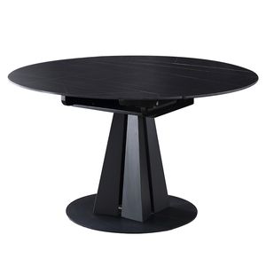 Ensemble de table à manger en marbre moderne aspect haut en céramique artificielle coréenne italienne dubaï blanche rectangle luxe 6 8 10 12 places en marbre - Product Image 2