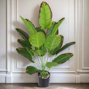 Plantes artificielles vertes tendance <span class=keywords><strong>pour</strong></span> salon, grandes décorations végétales, hollies simulées, arbres simulés, plantes vertes artificielles - Product Image 4