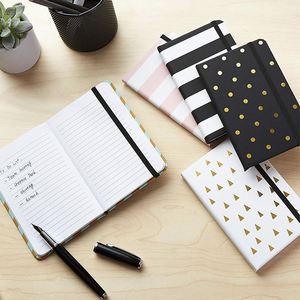 商务办公学校促销礼品笔记本定制全页印刷pu仿皮笔记本写字纸文具