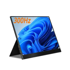 Fabrika toptan 240hz oyun monitörü 15.6 17.3 inç taşınabilir ekran FHD 1080p IPS dizüstü bilgisayar PC LCD taşınabilir monitör