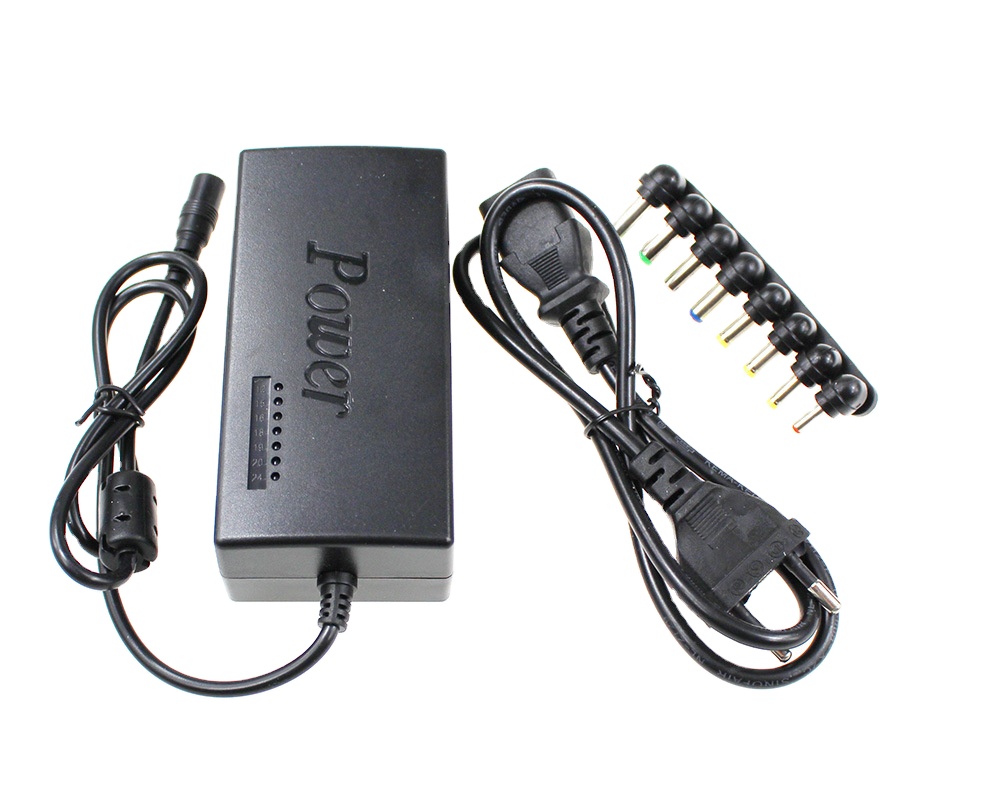 96W Universal Laptop Charger | Adjustable 12V-24V | For Acer, Dell & More Notebooks