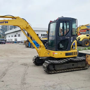 รถขุดโคมัตสึ PC55 ปี 2020 ผลิตในญี่ปุ่น น้ำหนัก 5.5 ตัน พร้อมบุ้งกี๋ขนาด 0.1 ลบ.ม. อะไหล่หลัก ได้แก่ เครื่องยนต์และปั๊ม - Product Image 1