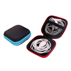 Hộp Đựng Tai Nghe, Túi Đựng Tai Nghe EVA Nhỏ Gọn Di Động Đựng Tai Nghe Nhỏ Tai Nghe Mini Bộ Chuyển Đổi Cáp USB Thẻ <span class=keywords><strong>TF</strong></span> - Product Image 1