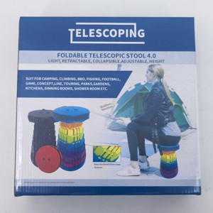 Tabouret pliable rond moderne en plastique en gros, chaise colorée pour <span class=keywords><strong>jardin</strong></span>, camping, salle à manger, pour utilisation en extérieur, pour cuisine, <span class=keywords><strong>salon</strong></span> - Product Image 4