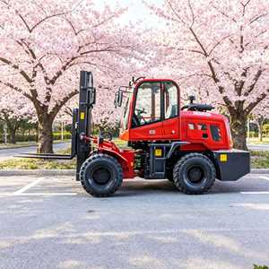 รถยกไฮท็อป 4x4 ขนาด 3 5 6 ตัน สำหรับงานก่อสร้างแบบออฟโรด โครงสร้างเตี้ย - Product Image 1