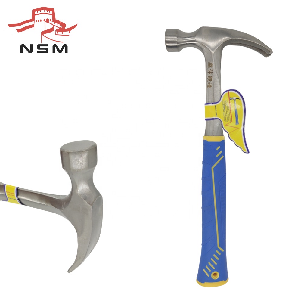 Nsmtools CH05-3 лазерный логотип ковка без сварки цельный Молоток-гвоздодер объемом 16 унций