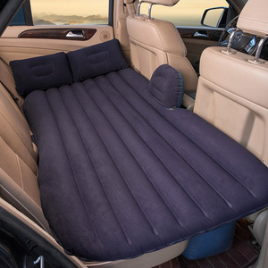 Cama Inflable para Auto con Logotipo Personalizado, Bomba de <span class=keywords><strong>Aire</strong></span>, 2 Almohadas, Plegable, PVC Flocado, Colchón de <span class=keywords><strong>Aire</strong></span> para Camping, Asiento Trasero de Auto - Product Image 5