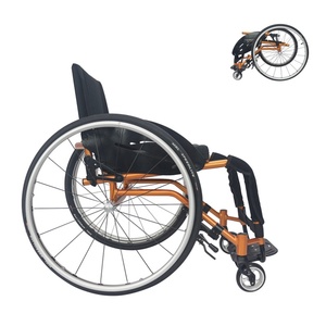 Silla de Ruedas Deportiva Ligera para Uso Diario, Entrenamiento Activo, Ancho de Asiento de 30-46 cm - Product Image 1
