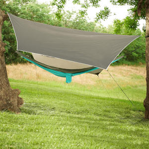 Hammock Rain Fly <b>Waterproof</b> Four-Season Quick-Opening Camping Tarps Cover <b>Tent</b> Stakes Carry Bag Ultralight Shelter Backpacking - Product Image 6