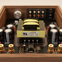 Transformateur basse fréquence EI66 à montage sur circuit imprimé, 115V 230V vers 12V 1.5A, transformateur d'isolement AC pour contrôle industriel, applications médicales et de sécurité