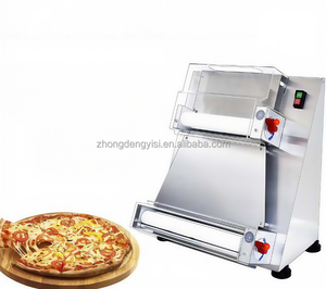 Prensa para Pizza de Acero Inoxidable, Comercial, Automática, Ajustable, Portátil, para Panadería, Máquina Formadora de Pizza Grande de 10-40CM - Product Image 1