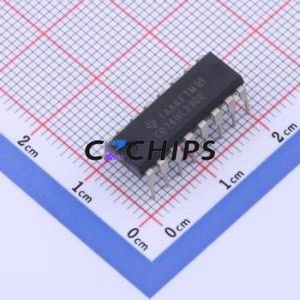 Original et flambant neuf CD74HC390E PDIP-16 circuit intégré IC puce compteur/diviseur - Product Image 1