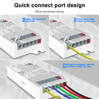 Meilleur prix Smart Life Alexa DC12V 48V 15A 3IN1 5IN1 Contrôleur LED Zigbee Pro avec certificats CE UKCA