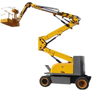 Plataforma Elevadora Articulada Hengqiang de 16 m, Eléctrica, Autopropulsada, para Trabajos en Altura, Equipo de Construcción - Product Image 1