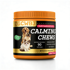 อาหารเสริมบำรุงผิวและขนสัตว์เลี้ยงแบบเคี้ยวชนิดนิ่ม โอเมก้า-3 สำหรับสุนัขและแมว ช่วยบรรเทาอาการแพ้ผิวหนังและเร่งการเจริญเติบโตของขน (OEM รับผลิตตามสั่ง) - Product Image 2