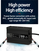 Chargeur de batterie C300 Lifepo4 au plomb-acide 12V 24V 10A automatique universel pour camion et moto