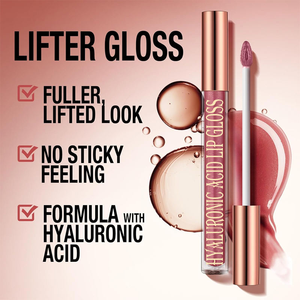 <span class=keywords><strong>Gloss</strong></span> à lèvres liquide végétalien imperméable à l'acide hyaluronique personnalisé Longue durée Hydratant Nourrissant Repulpant Teinte à lèvres minérale - Product Image 1