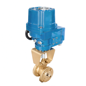 Vanne à bille électrique antidéflagrante HK60Q-EX-V, vanne à bille motorisée à bride en acier inoxydable - Product Image 6