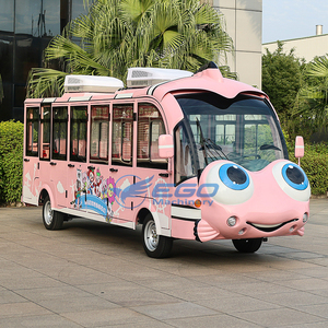 Autobús Turístico Eléctrico Personalizado con Diseño de Dibujos Animados en Venta, Vehículo Turístico para Recorridos en Sitios Turísticos - Product Image 2